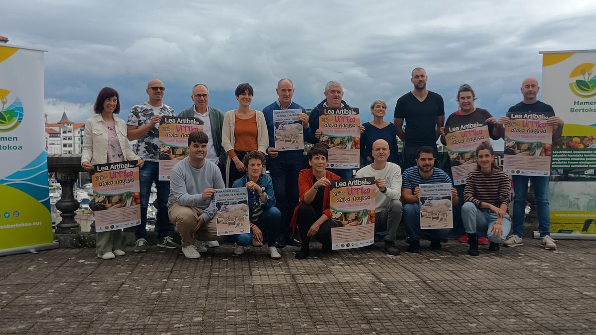 Presentación de la XLI Feria de Octubre de Lea-Artibai en Lekeitio