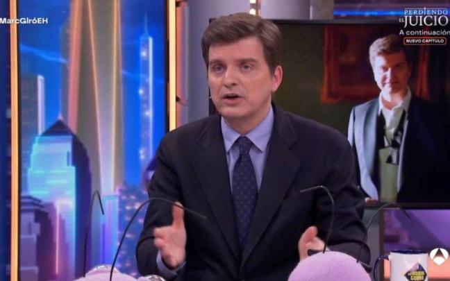 Marc Giró durante su visita a 'El Hormiguero'