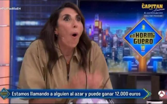 La reacción de Paz Padilla ante lo que ocurrió.