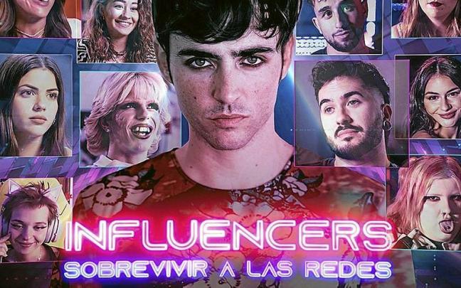 Cartel del documental ‘Influencers: sobrevivir a las redes’. | FOTO: PRIME VIDEO Cartel del documental ‘Influencers: sobrevivir a las redes’. | FOTO: PRIME VIDEO