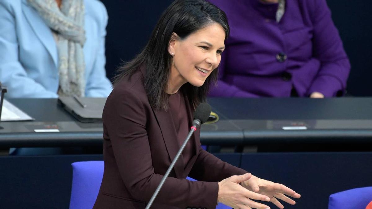 La ministra alemana de Relaciones Exteriores, Annalena Baerbock.
