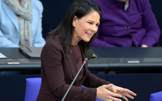 La ministra alemana de Relaciones Exteriores, Annalena Baerbock.