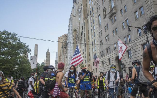 Imagen de archivo de una marcha con motivo del 'Juneteeth' en EEUU.