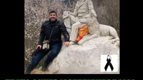: Homenaje motero en Barakaldo para despedir al hombre asesinado a tiros en Lasesarre
