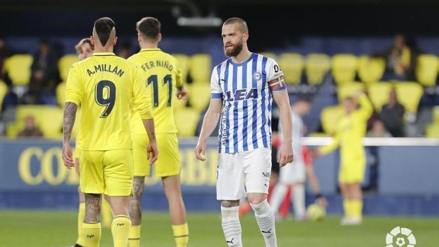 Derrota del Alavés en La Cerámica, 1-0.