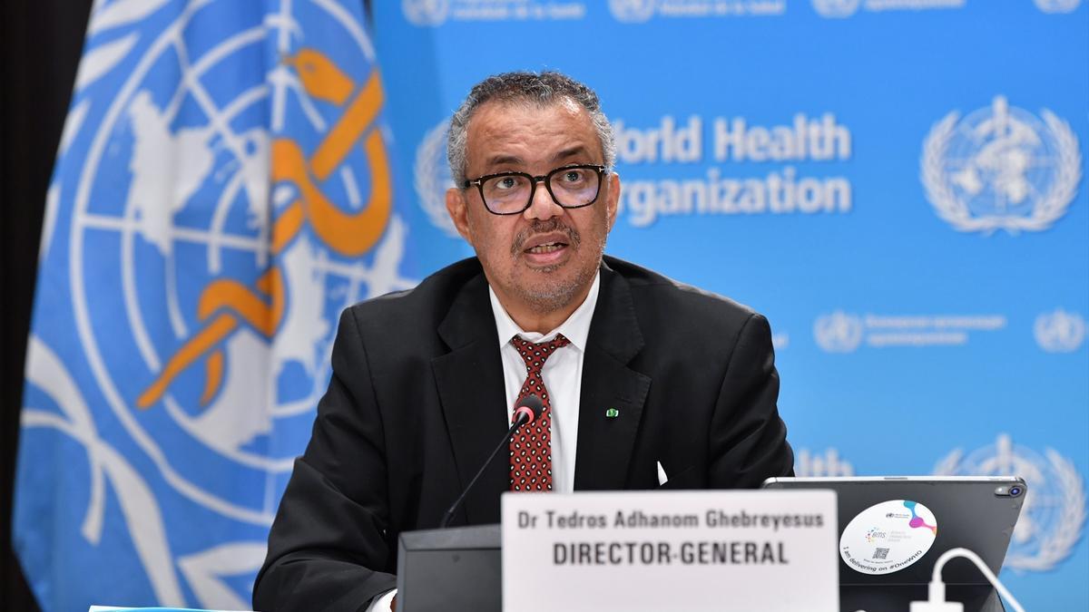 El director general de la OMS, Tedros Adhanom Ghebreyesus, en una foto de archivo.