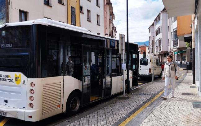 Hiribus de Andoain, en una parada