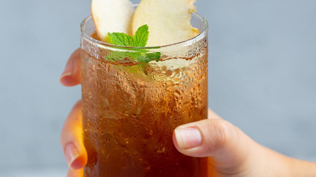 Té helado, un bebida refrescante para el verano.