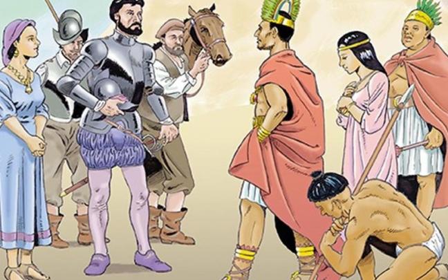 Los donostiarras I&ntilde;aki Sainz de Murieta y Miguel Berzosa publican un c&oacute;mic sobre Hern&aacute;n Cort&eacute;s.