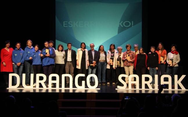 La gala tuvo lugar el pasado jueves en el espacio cultural de San Agustín / Ayuntamiento de Durango La gala tuvo lugar el pasado jueves en el espacio cultural de San Agustín
