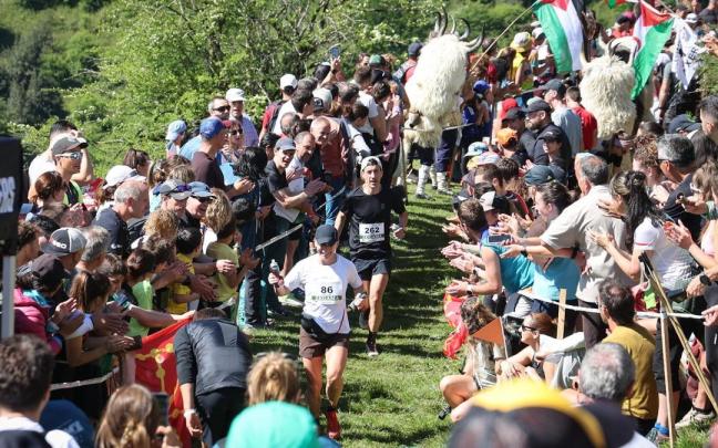 Una imagen de la pasada edición de la Zegama-Aizkorri.