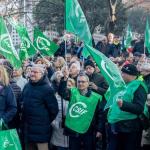 Una protesta de CSIF en una imagen de archivo.