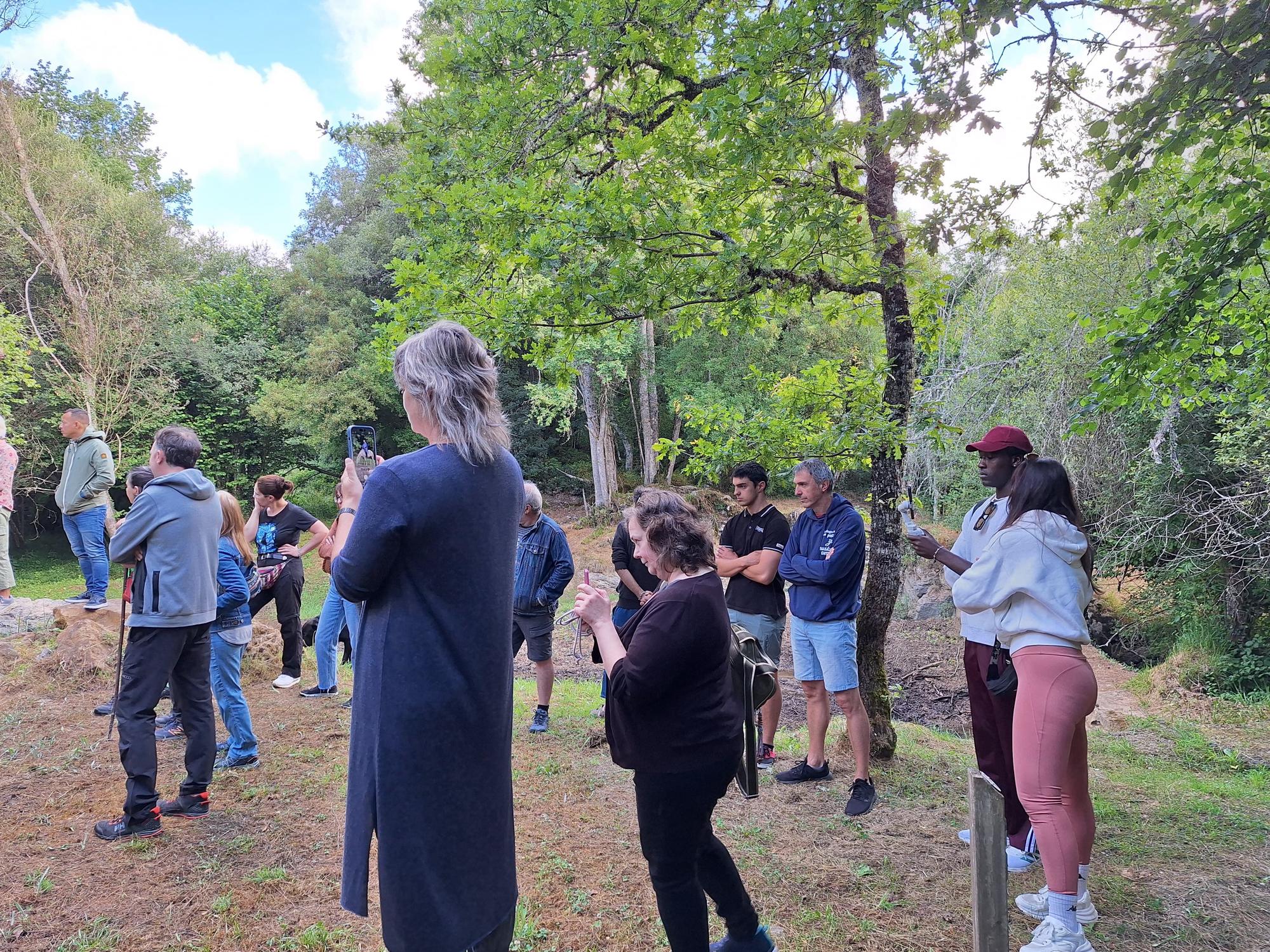 Visita del grupo a EuskadiTrek