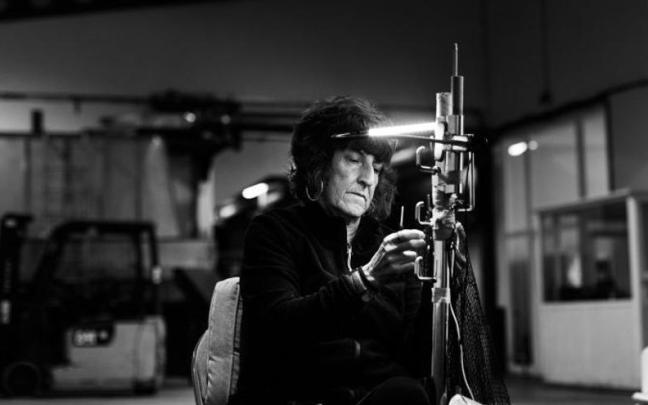 Una de las fotografías del proyecto 'Matriarkado' de Estitxu Ortolaiz, ganador en la categoría de Gipuzkoa.