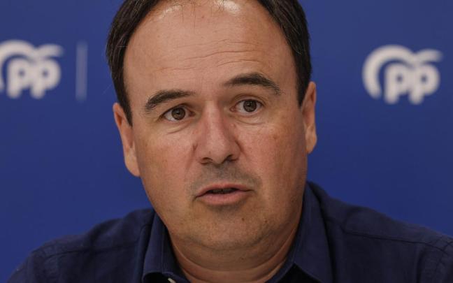 El candidato del PP a la presidencia de la Generalitat valenciana, Juanfran Pérez Llorca