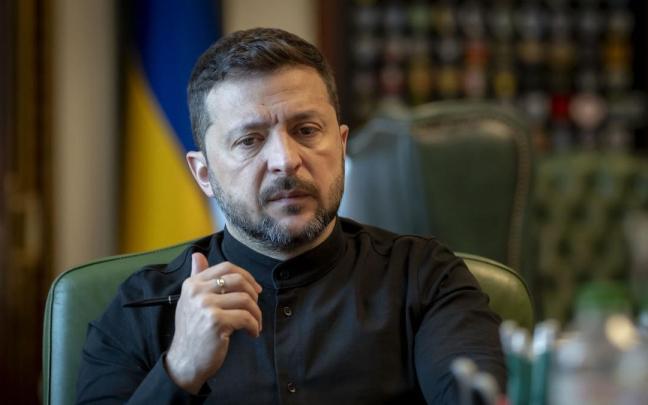 El presidente ucraniano, Volodimir Zelenski