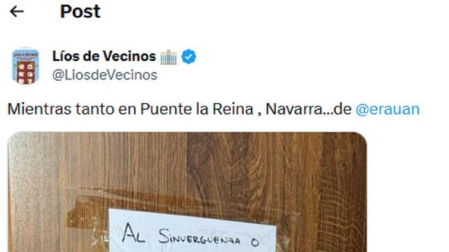 El comienzo del post.