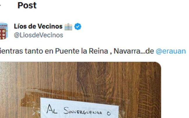 El comienzo del post.