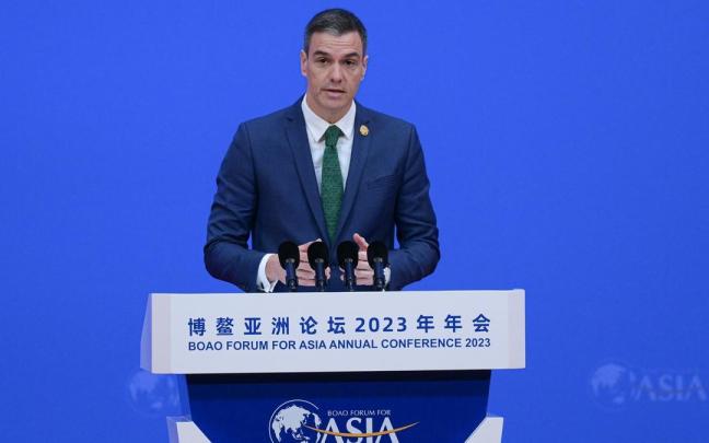Sánchez aboga por una mayor colaboración con China ante un "complejo" contexto internacional. / EP Sánchez aboga por una mayor colaboración con China ante un "complejo" contexto internacional.