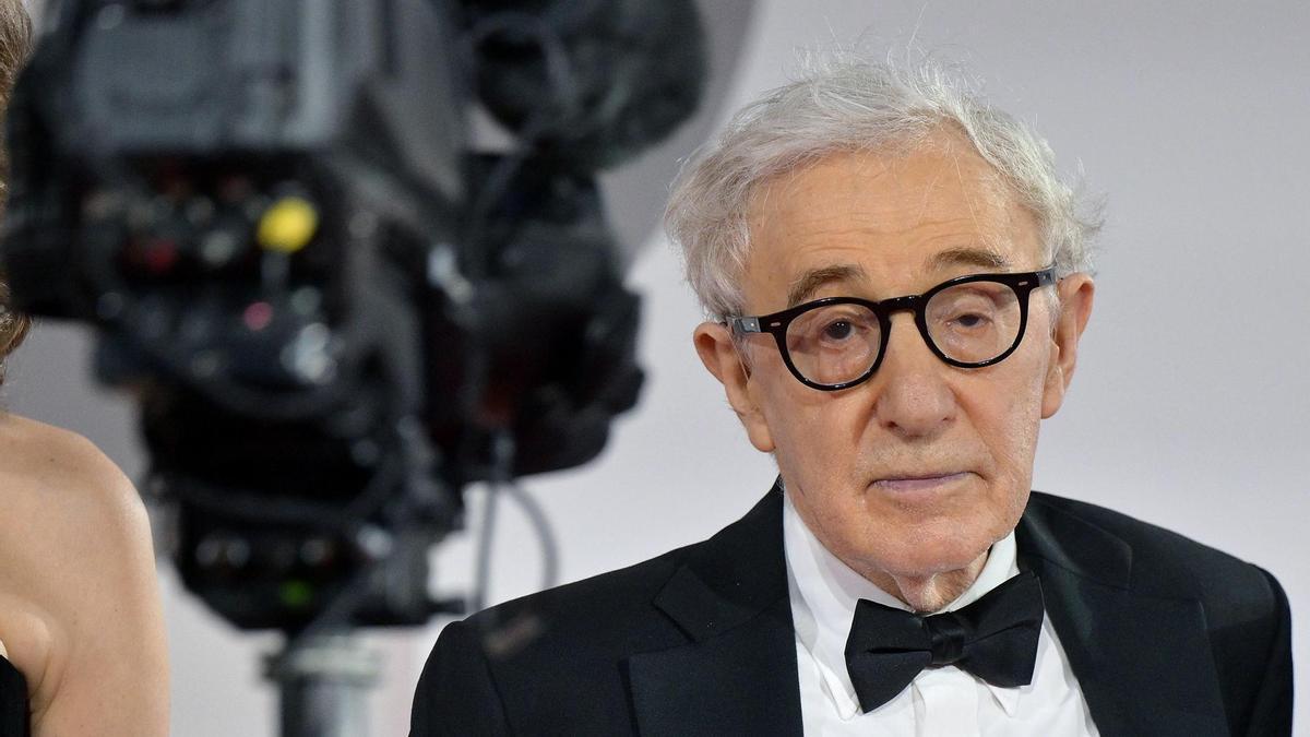 Woody Allen, en la premiere de su nueva película, en el 80º Festival de Cine de Venecia