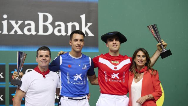 La final del cuatro y medio navarro del año pasado. IÑAKI PORTO