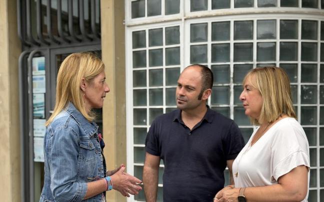 Idoia Otaduy, Mikel Urrutia y Edurne Maguregui