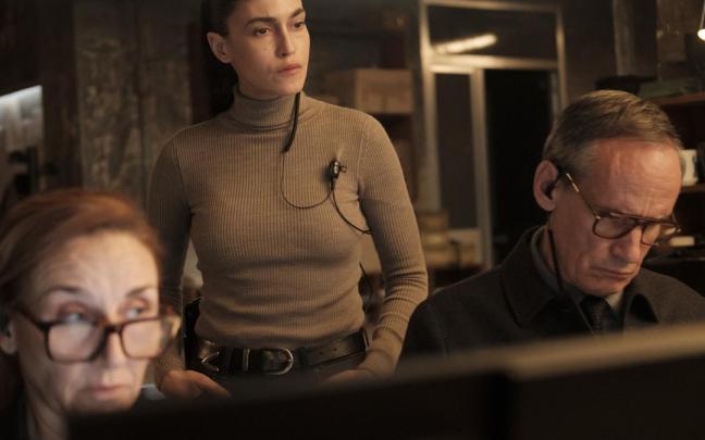 Imagen de un episodio de la serie ‘La red púrpura’.