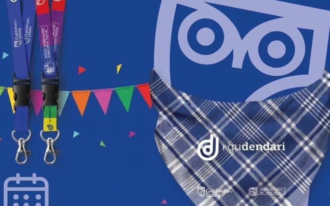 El comercio de galdakao regalará pañuelos festivos y cintas lanyard