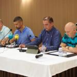 Representantes de la comisión de personal de Policía Foral.