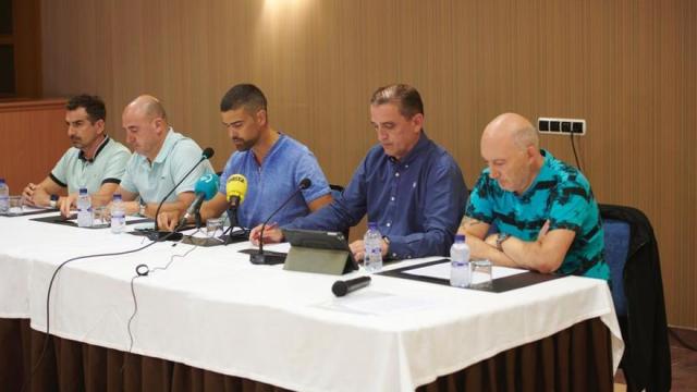 Representantes de la comisión de personal de Policía Foral.