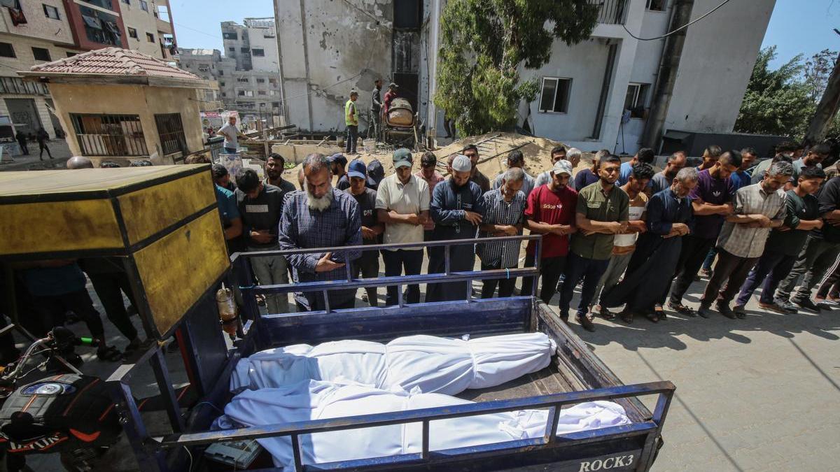 Las milicias palestinas cifran en 126 los muertos en Gaza cuando iban a por comida