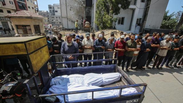Las milicias palestinas cifran en 126 los muertos en Gaza cuando iban a por comida / EP Las milicias palestinas cifran en 126 los muertos en Gaza cuando iban a por comida