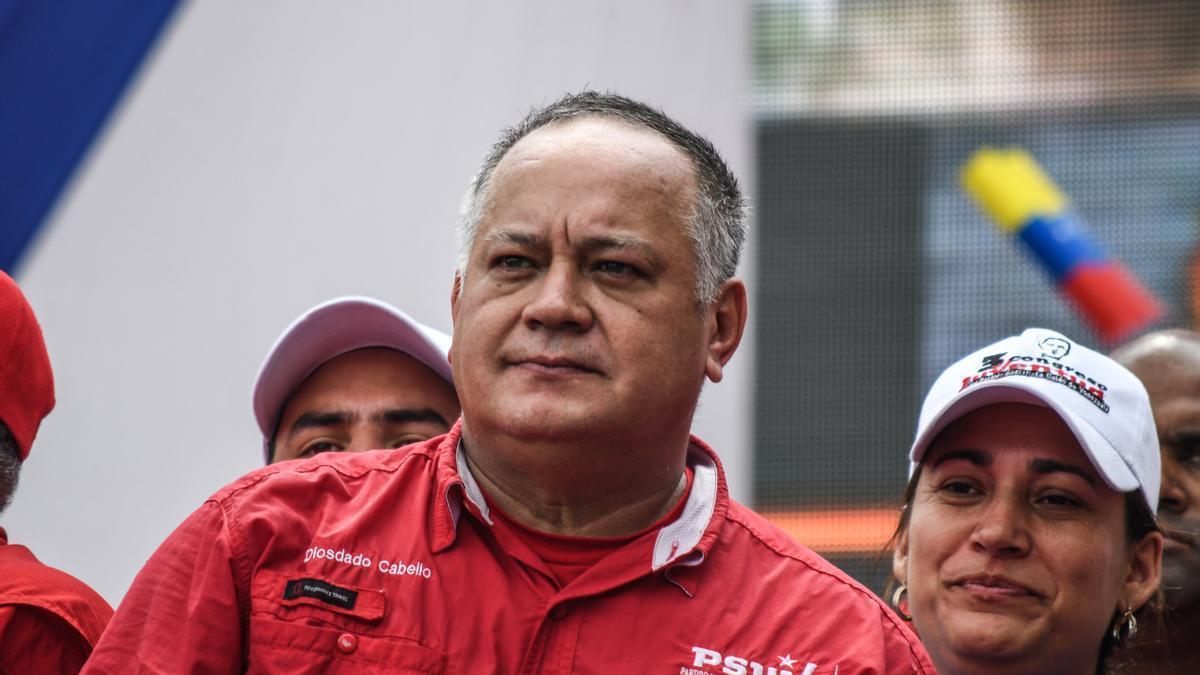 Imagen de archivo del ministro de Interior y Justicia de Venezuela, Diosdado Cabello
