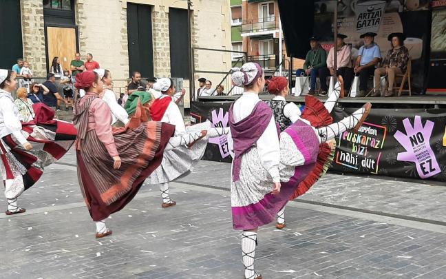 Homenaje a pastores en 2024 en Amurrio