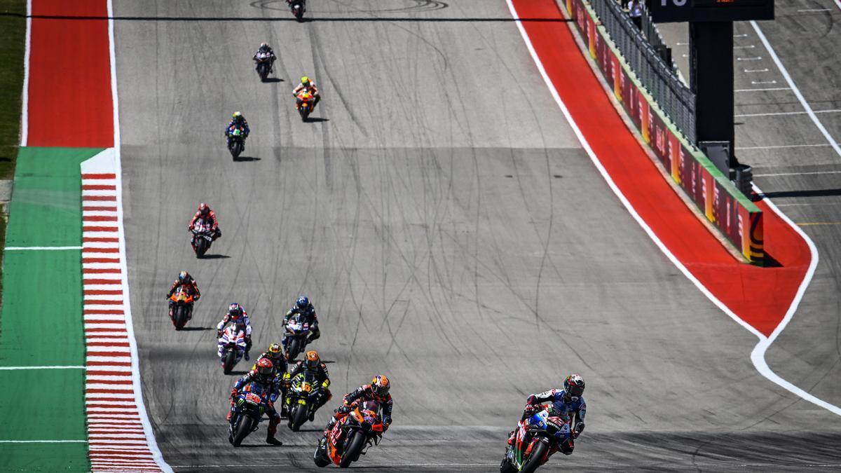 La carrera de este fin de semana del Mundial de MotoGP en el circuito de Las Américas.