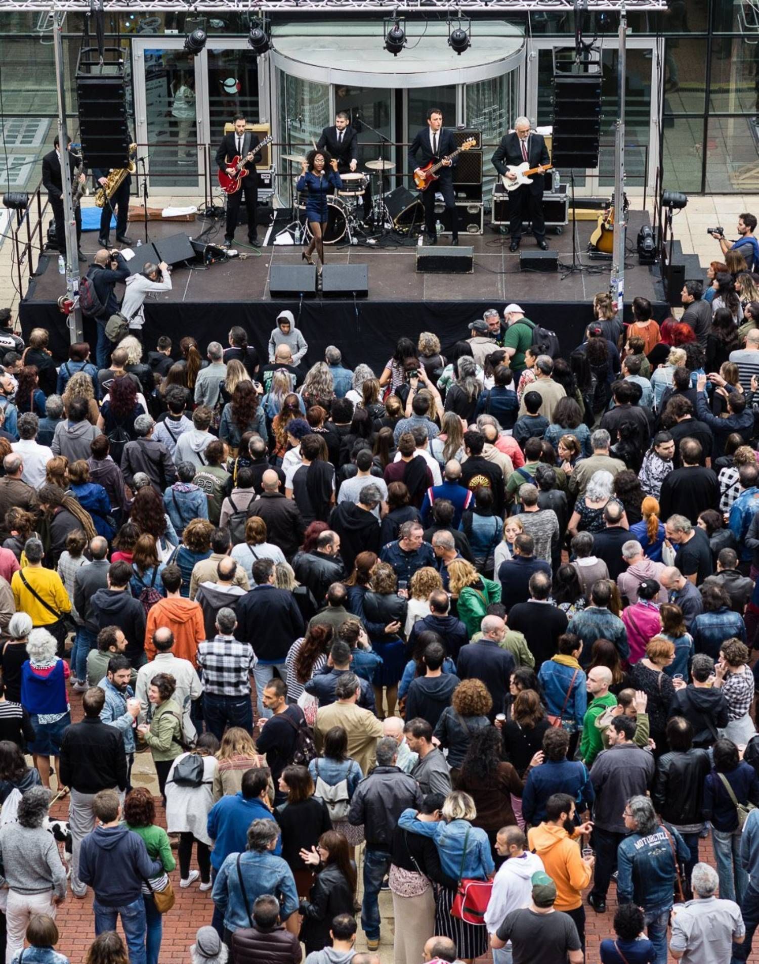 Concierto de 'Korterraza Gasteiz'.