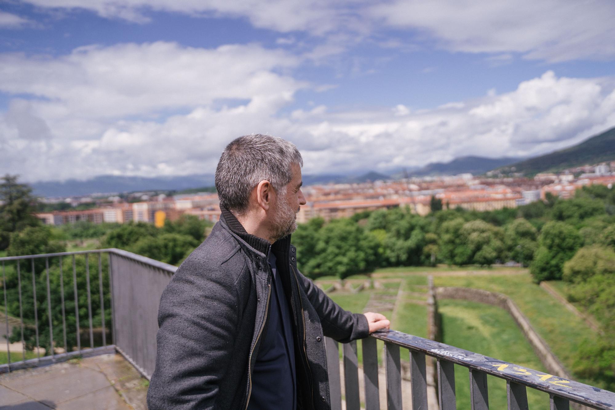 El autor se convirtió en guía por un día.