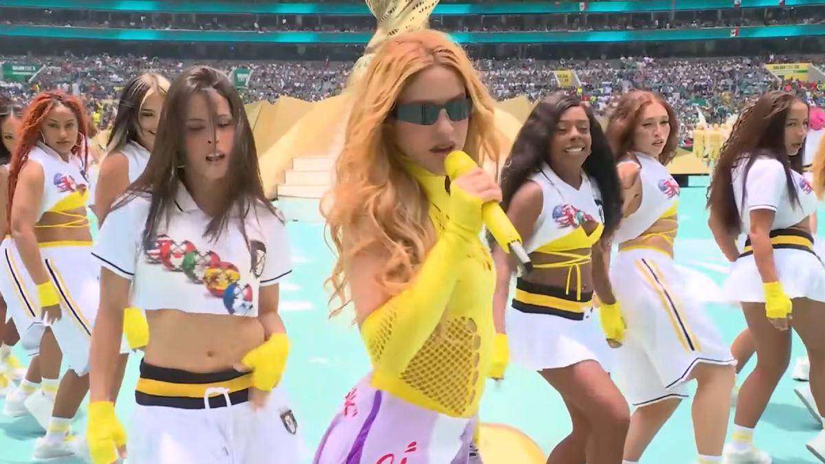 ¿Era Shakira o una doble?