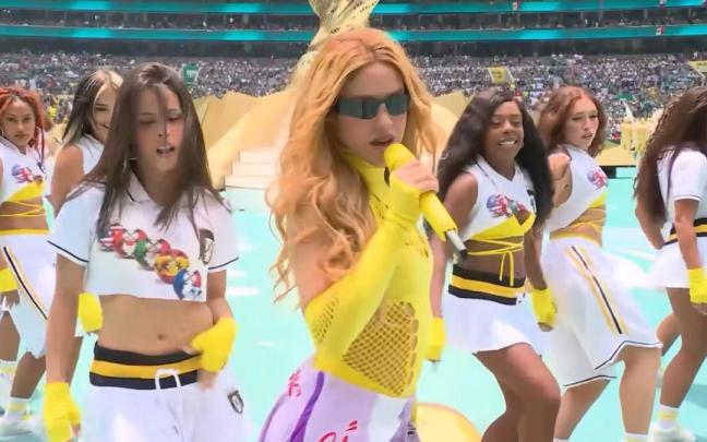 ¿Era Shakira o una doble?