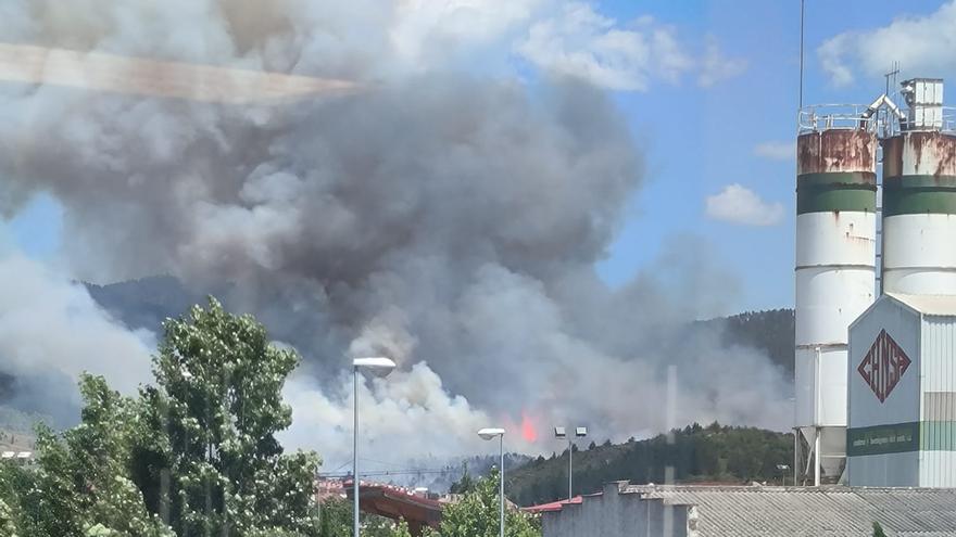 Incendio en Olloki