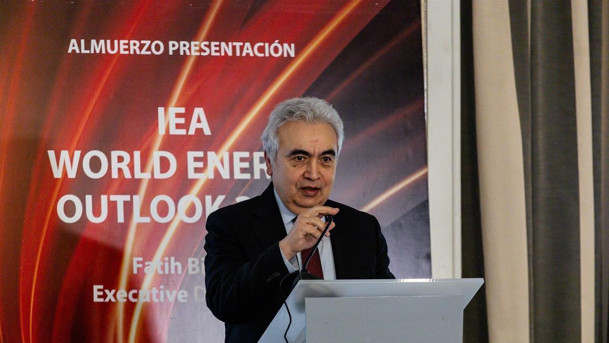 El director general de la Agencia Internacional de la Energía (AIE), Fatih Birol, en una foto de archivo.