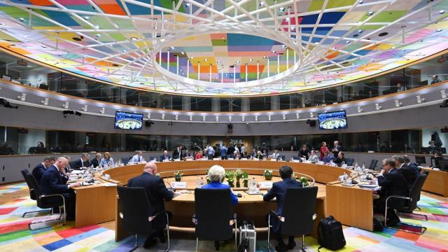 Reunión de los líderes de la UE en Bruselas