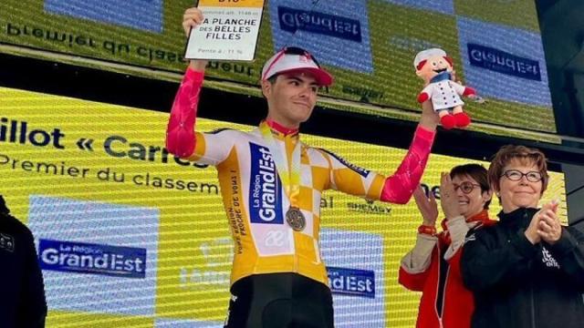 Markel Beloki, campeón del Tour de Alsacia.