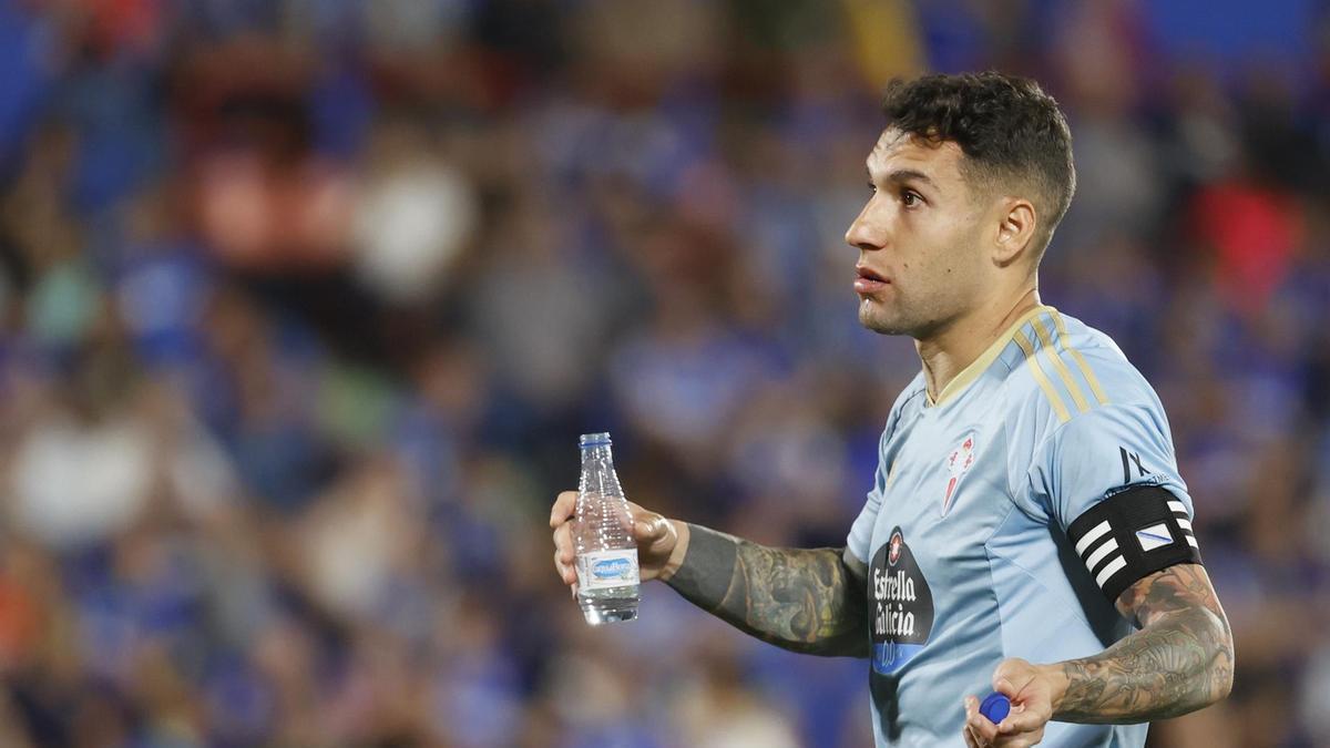 El defensa del Celta Hugo Mallo.