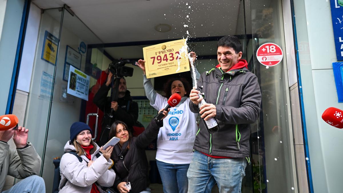 Las celebraciones de la Lotería de Navidad 2025, en imágenes