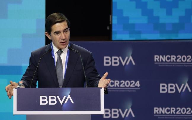 El presidente de BBVA, Carlos Torres Vila. / José Méndez El presidente de BBVA, Carlos Torres Vila.