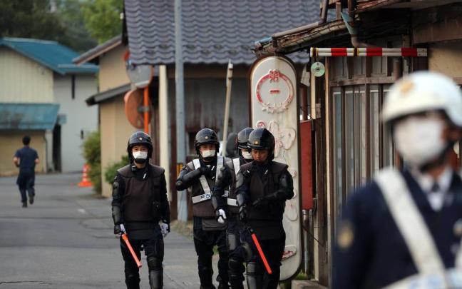 Vivienda en la que se atrincheró el detenido.