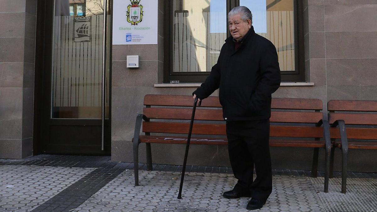 Un jubilado en una imagen de archivo
