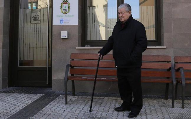 Un jubilado en una imagen de archivo