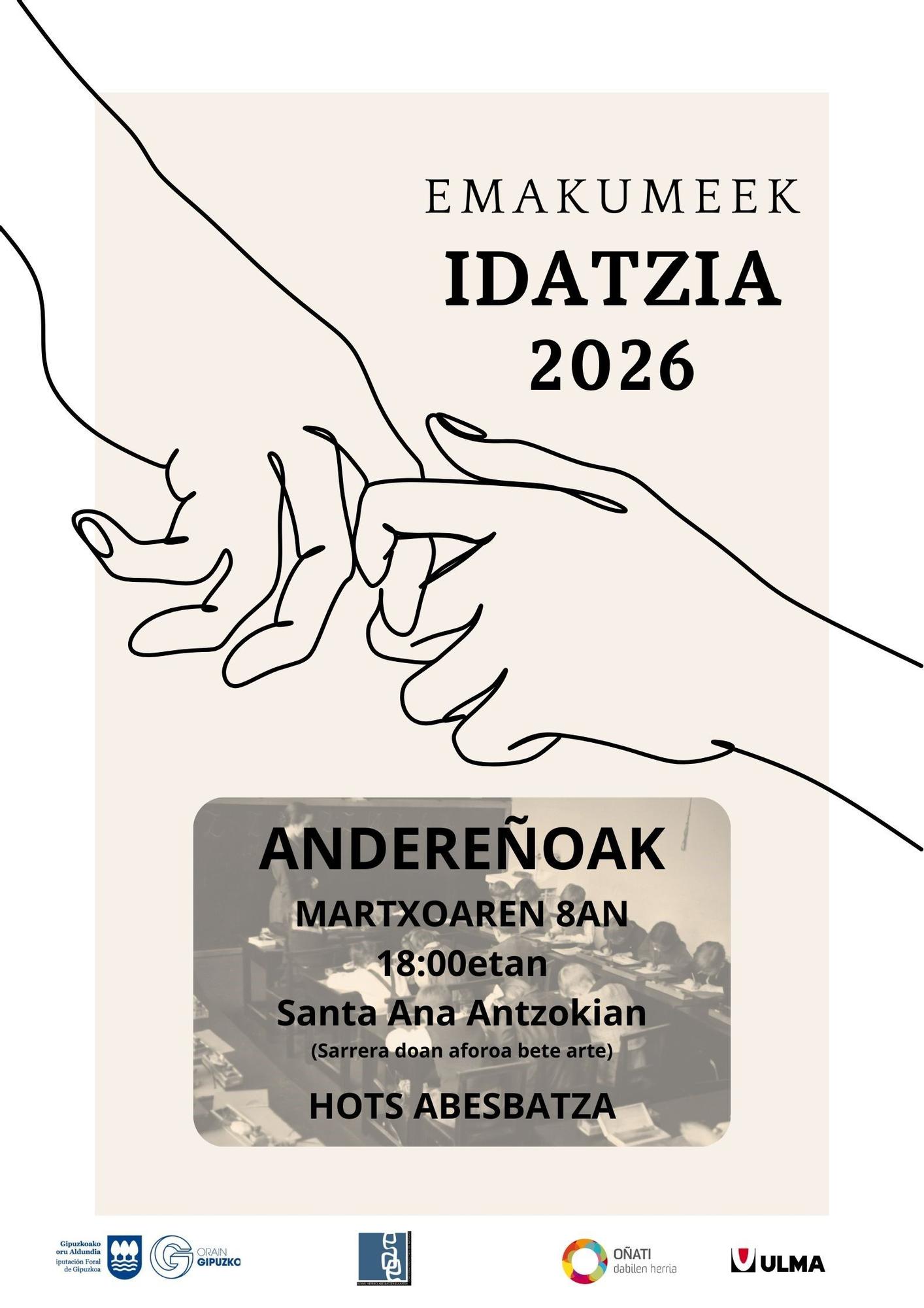 Cartel que anuncia el concierto.